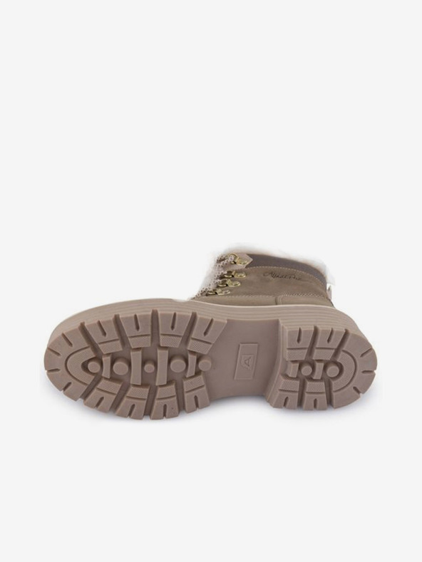 ALPINE PRO Сиви дамски зимни ankle обувки ALPINE PRO DUNETA