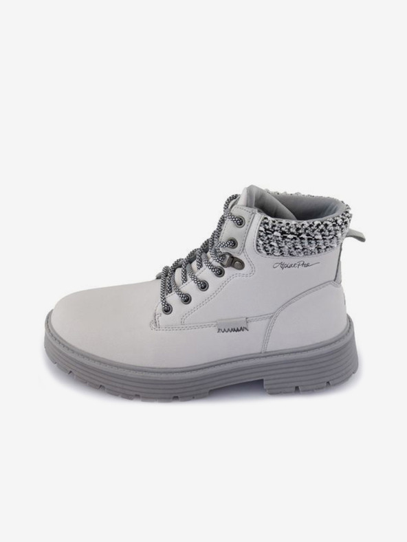 ALPINE PRO Сиви дамски ankle обувки с велурена визия ALPINE PRO Lalia