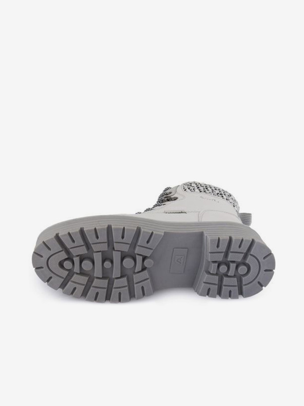 ALPINE PRO Сиви дамски ankle обувки с велурена визия ALPINE PRO Lalia