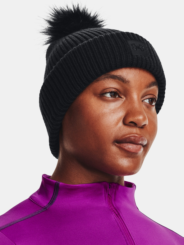 Under Armour Дамска шапка Under Armour UA Halftime Ribbed Pom