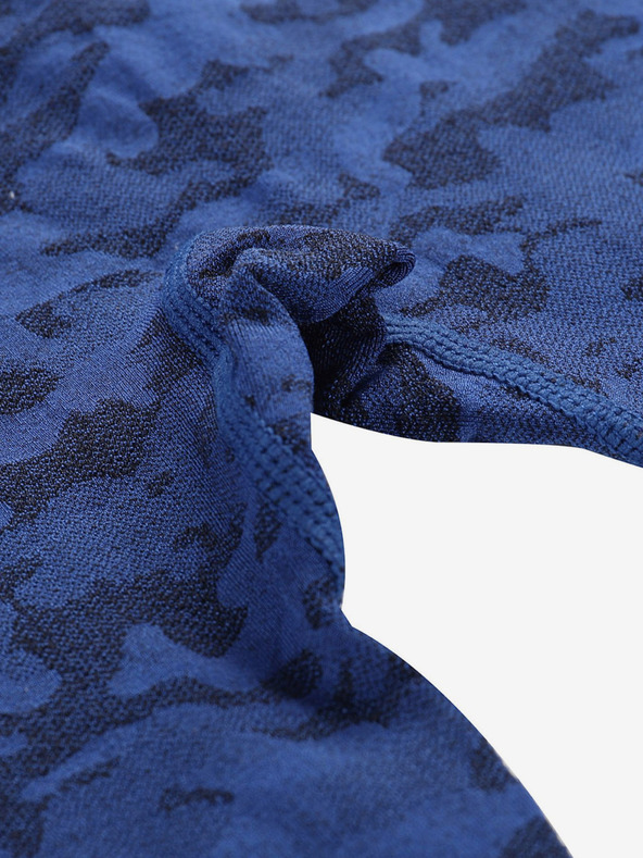 ALPINE PRO Тъмносин функционален кли ALPINE PRO Elibo за момичета с шарки