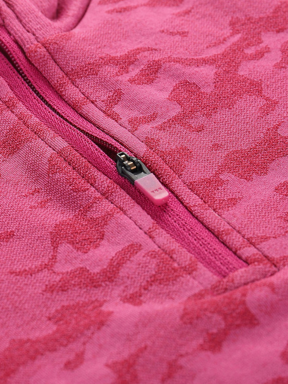 ALPINE PRO Тъмнорозова шарена функционална тениска за момичета ALPINE PRO Lubino