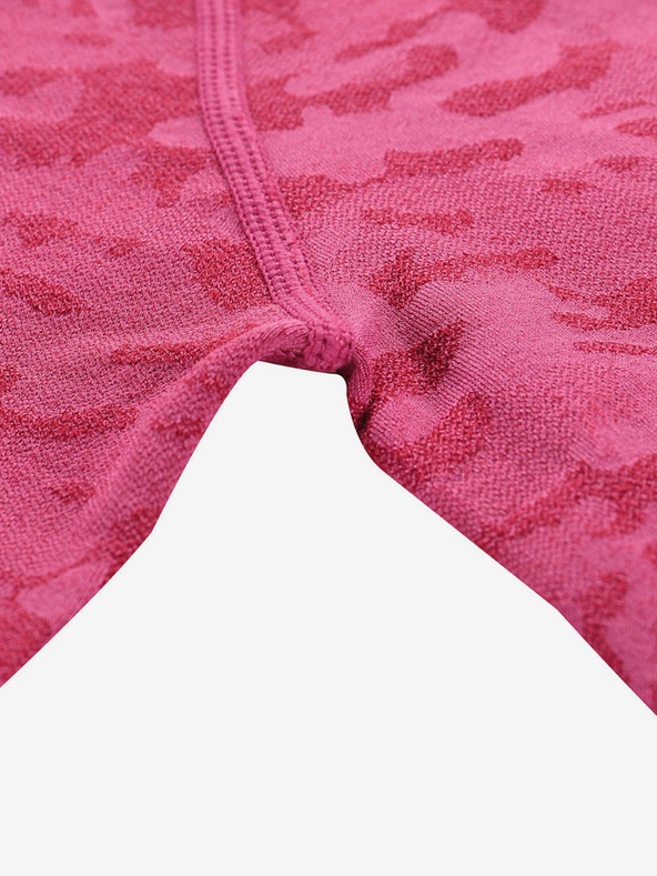 ALPINE PRO Тъмнорозова шарена функционална тениска за момичета ALPINE PRO Lubino