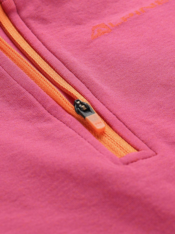 ALPINE PRO Тъмнорозова дамска функционална тениска ALPINE PRO Lubina