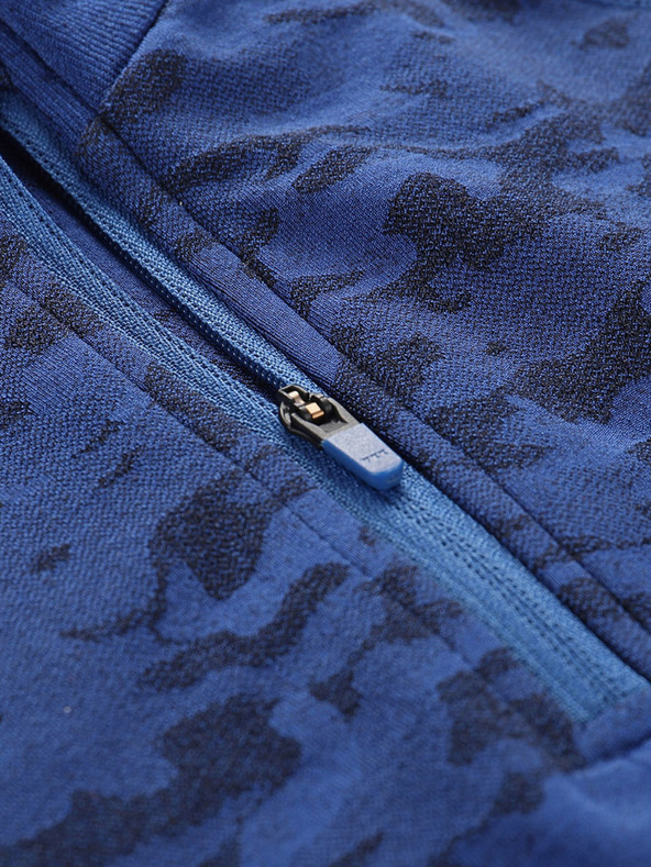 ALPINE PRO Тъмно синя детска шарена функционална тениска ALPINE PRO Lubino