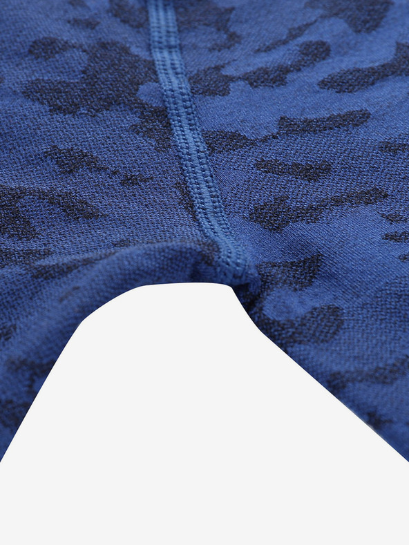 ALPINE PRO Тъмно синя детска шарена функционална тениска ALPINE PRO Lubino