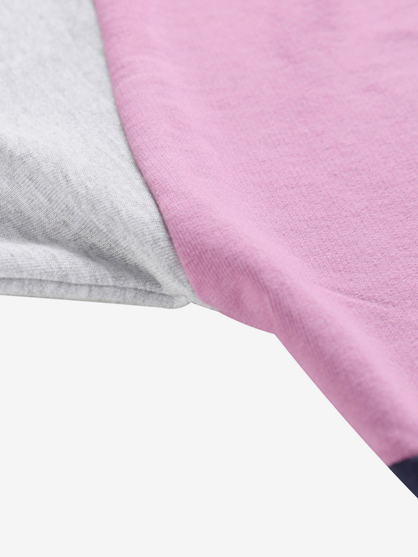 NAX Сиво и лилаво дамско яке с качулка NAX Onoda