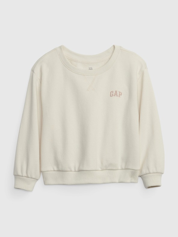 GAP Бебешки суитшърт с логото на GAP
