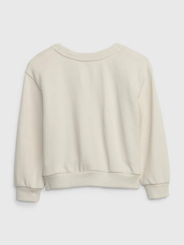 GAP Бебешки суитшърт с логото на GAP
