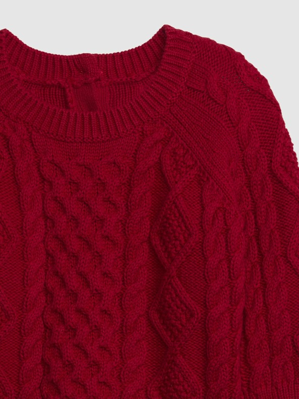 GAP Бебешки плетен пуловер GAP