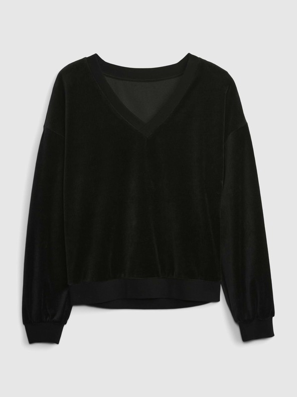 GAP Кадифен суитшърт GAP