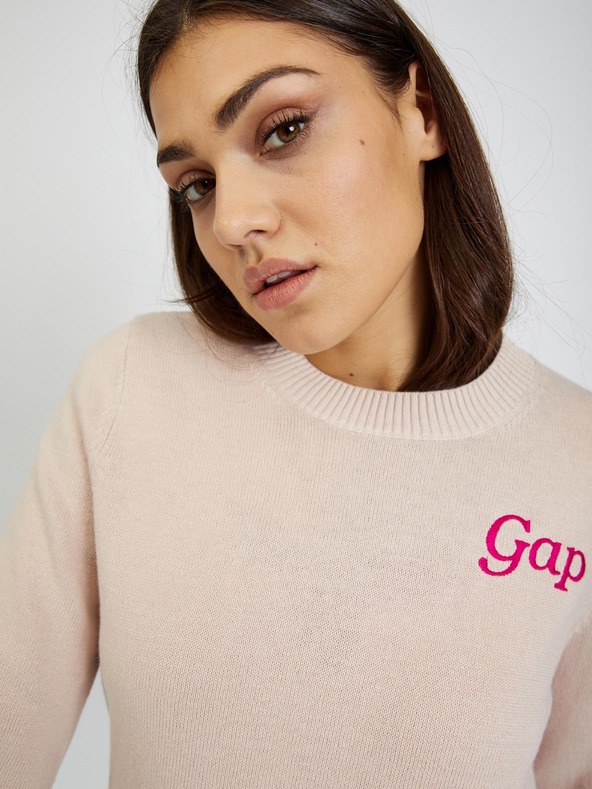 GAP Пуловер с логото на GAP