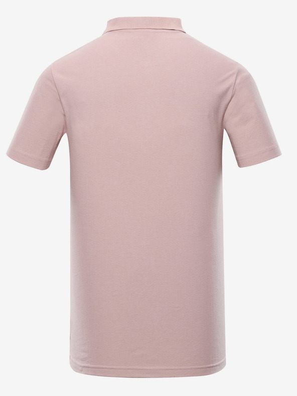 NAX Светлорозова мъжка поло риза NAX LOPAX