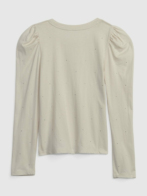 GAP Детска тениска с набрани ръкави GAP