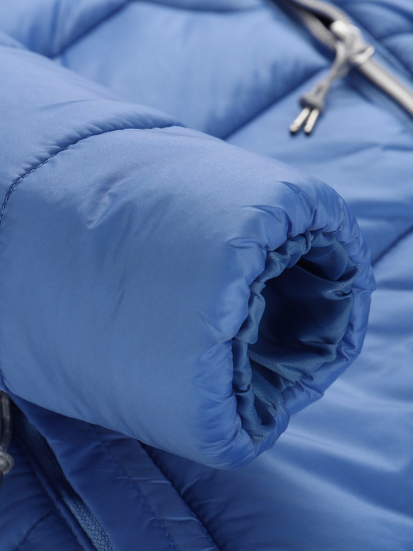 ALPINE PRO Синьо зимно ватирано палто за момичета ALPINE PRO TABAELO