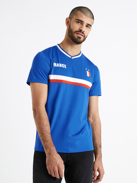 Celio Синя футболна фланелка Франция Celio