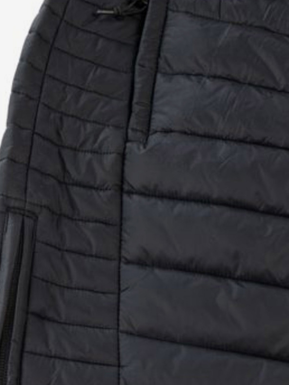 ALPINE PRO Черна дамска ватирана зимна пола ALPINE PRO OZARA