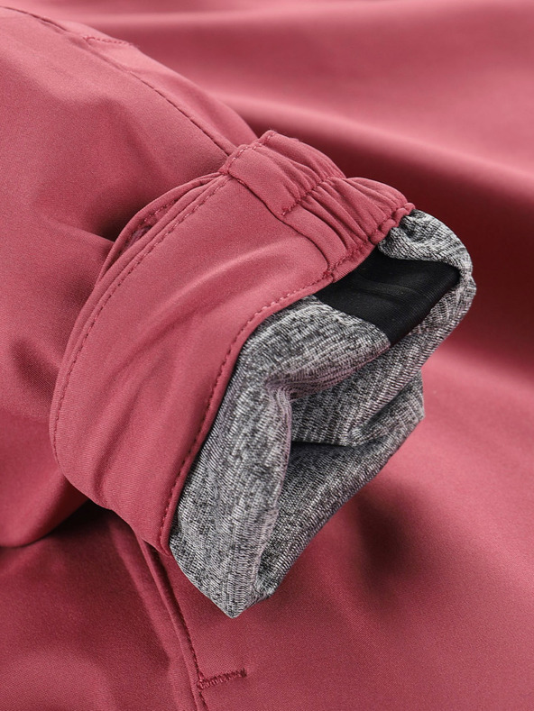 ALPINE PRO Сиво и розово детско яке ALPINE PRO GIBBO