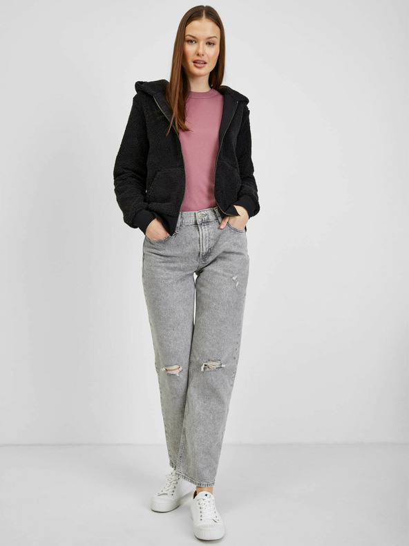 GAP Плюшен суитшърт с качулка GAP