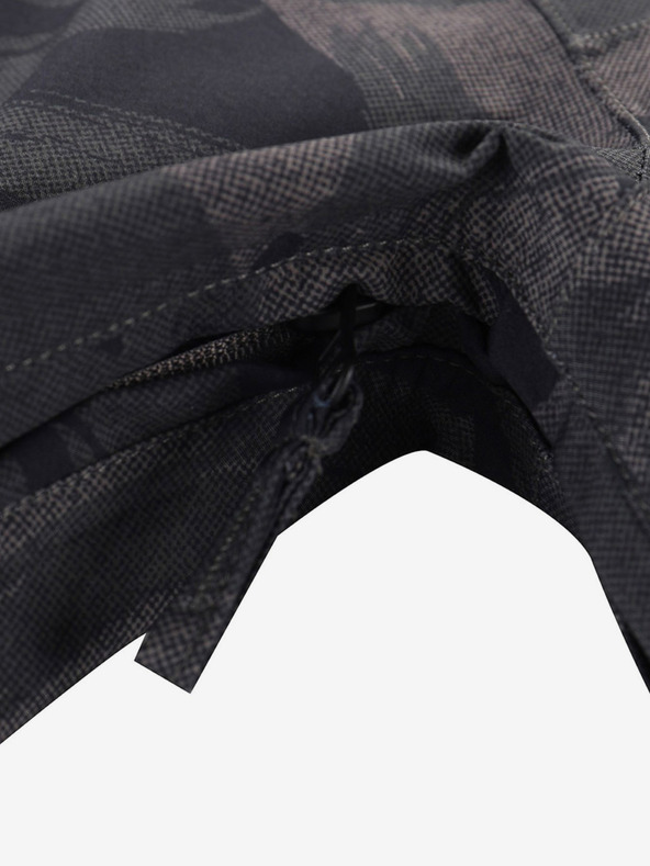 ALPINE PRO Тъмно сиво мъжко шарено яке ALPINE PRO GIBB