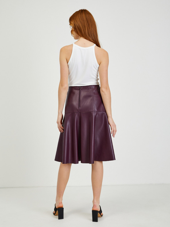 Orsay Винена дамска пола от изкуствена кожа ORSAY