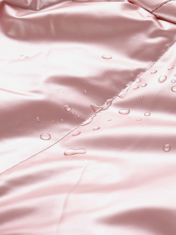 NAX NAX FEREGO сиво и розово палто за момичета