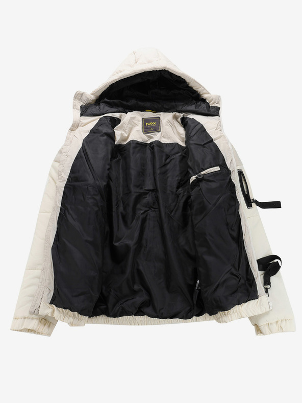 NAX Кремаво мъжко зимно яке NAX MOREF