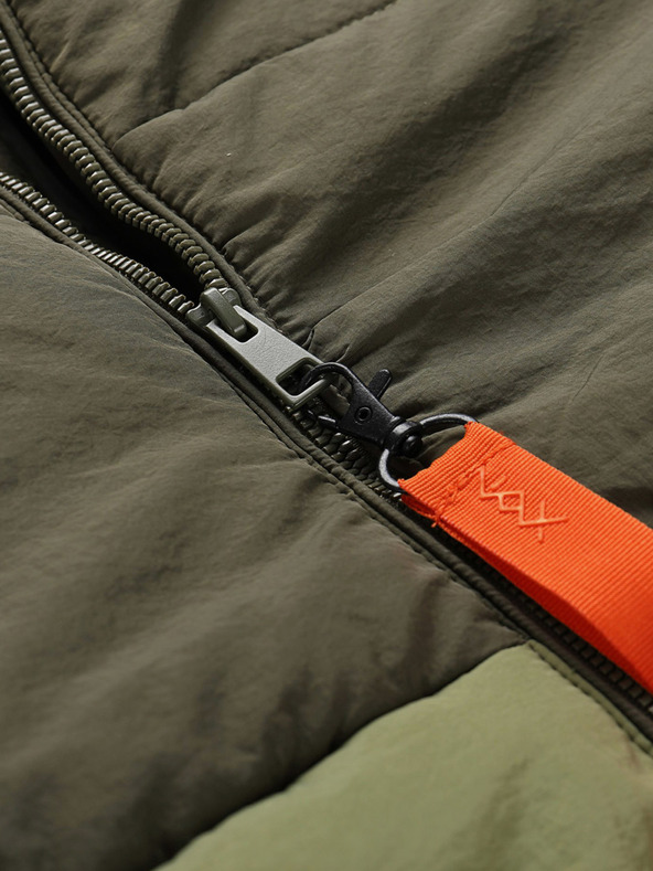 NAX Мъжко зимно яке в цвят каки NAX MOREF