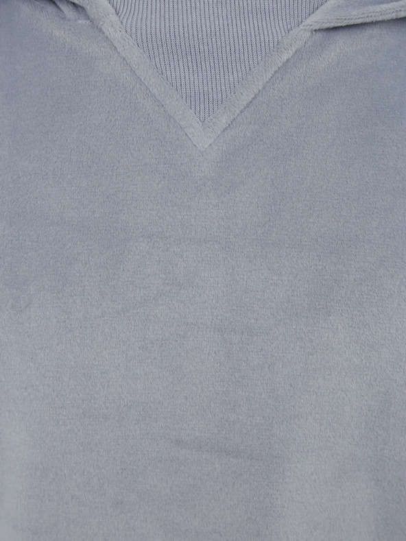 GAP Детска кадифена суитчер с качулка GAP