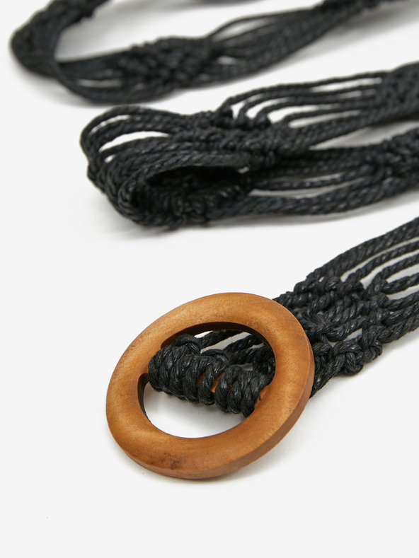 Orsay Черен дамски колан ORSAY