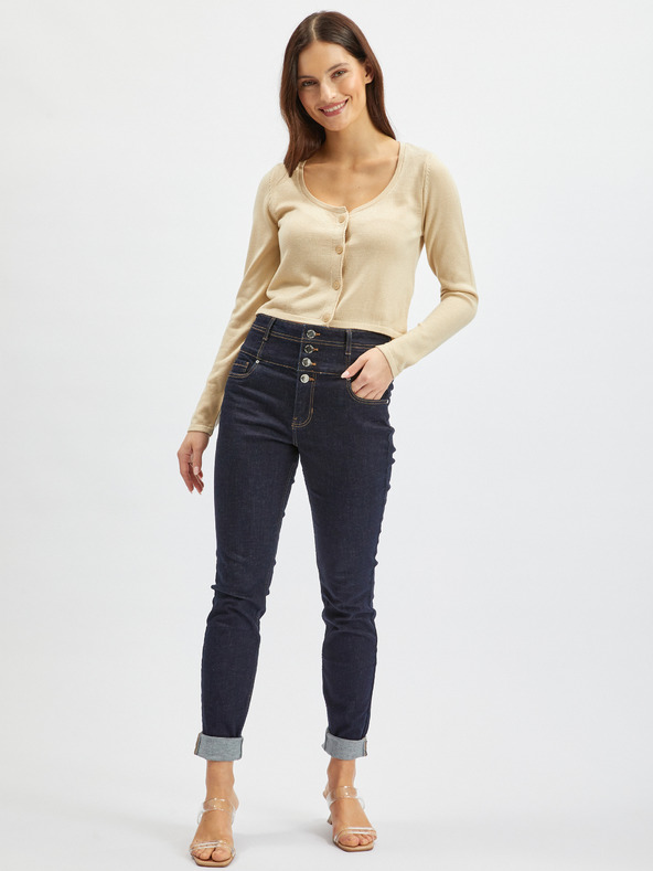 Orsay Бежова дамска жилетка ORSAY