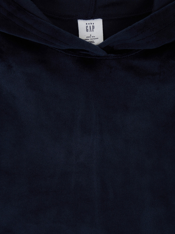 GAP Бебешки кадифен суитшърт GAP