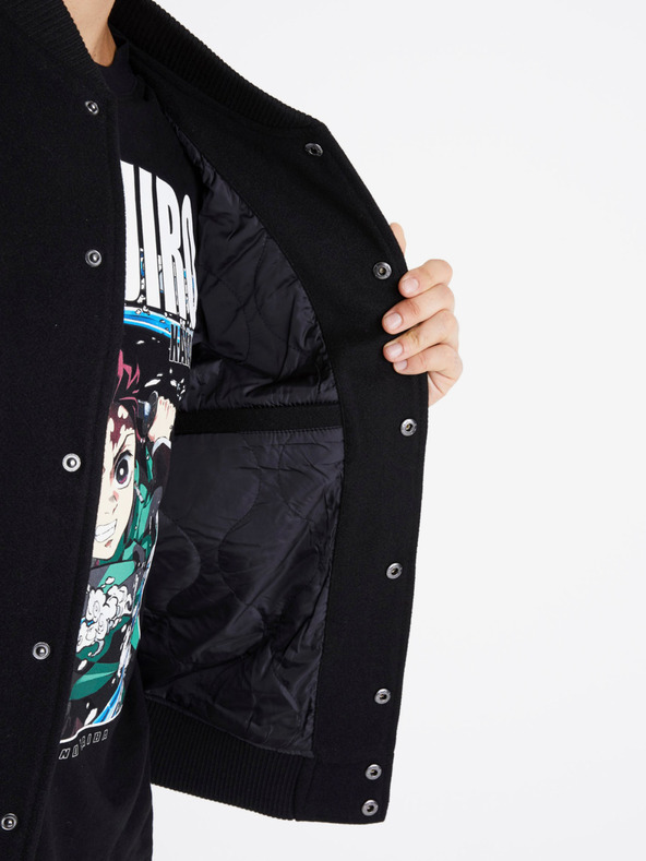 Celio Черно мъжко яке Celio Demon Slayer