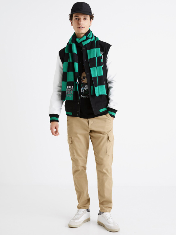 Celio Черно мъжко яке Celio Demon Slayer