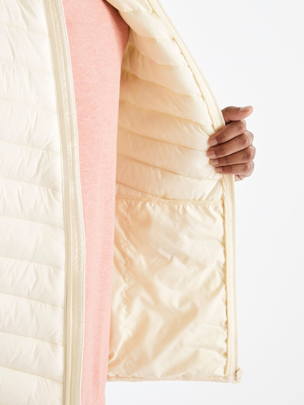 Celio Кремава мъжка ватирана жилетка Celio Dulock