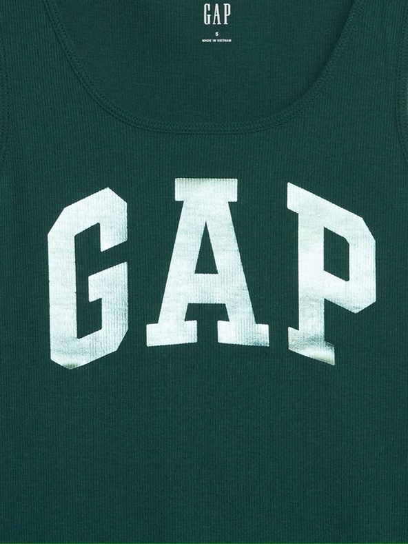 GAP Ребрест потник с лого на GAP