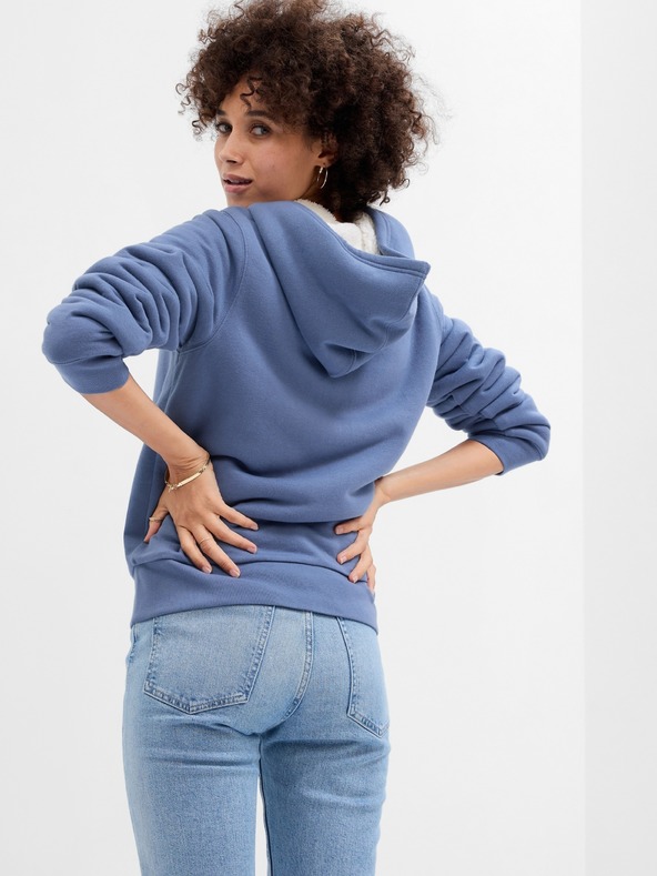 GAP Затоплена блуза с лого GAP