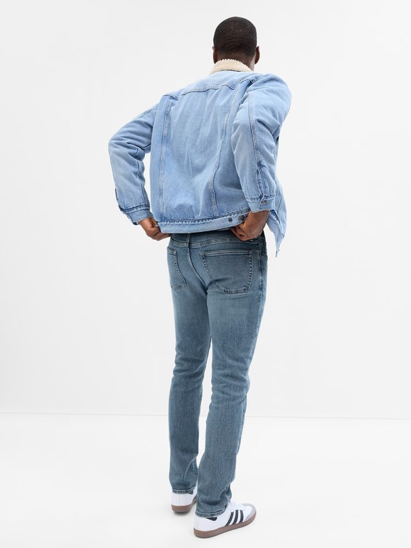 GAP Скини джинси soft с висока еластичност GapFlex GAP