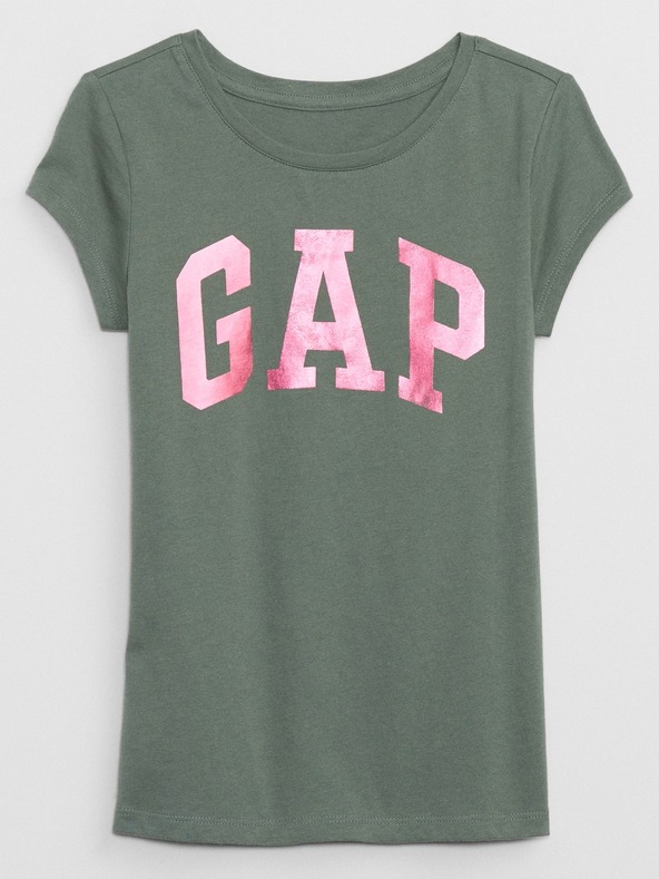 GAP Детска тениска с метално лого Gap