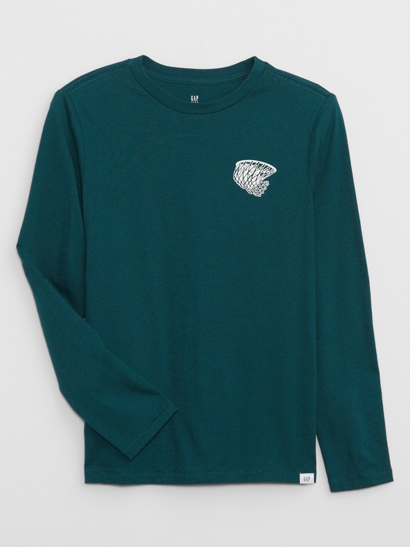 GAP Бебешка тениска с щампа Gap