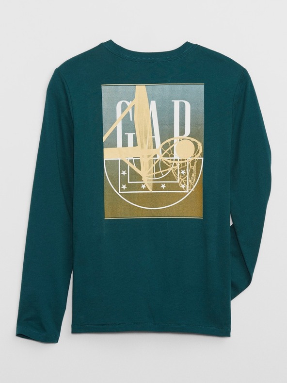 GAP Бебешка тениска с щампа Gap