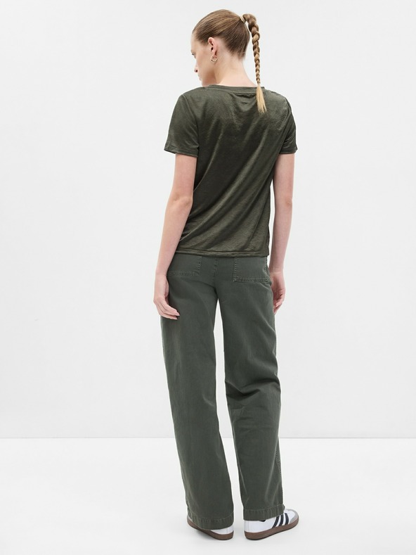 GAP Тениска с V-образно деколте GAP