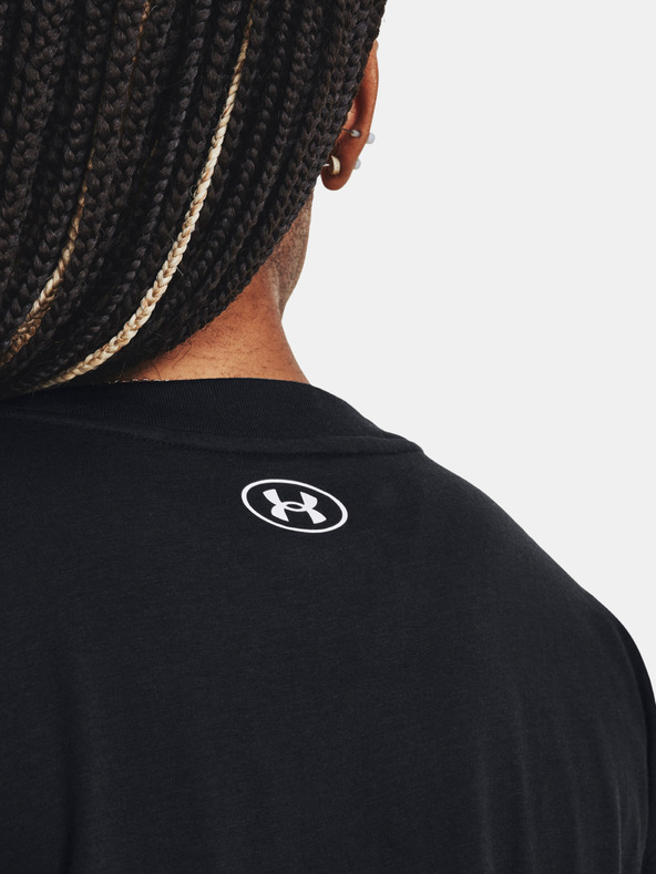 Under Armour Дамска тениска Under Armour UA COLLEGIATE CREST CROP SS