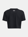 Under Armour Дамска тениска Under Armour UA COLLEGIATE CREST CROP SS