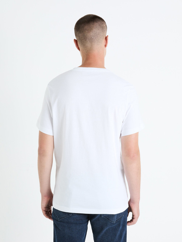 Celio Бяла мъжка риза Celio