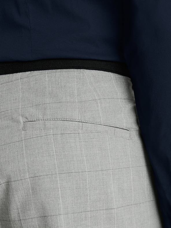 Celio Светлосиви мъжки карирани панталони Celio Fonoel