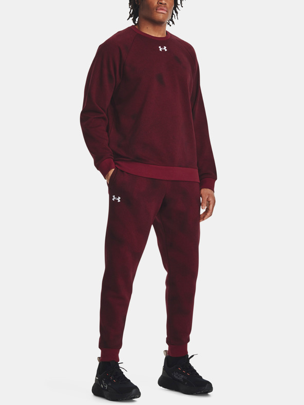 Under Armour Мъжко горнище Under Armour UA Rival Fleece Printed Crew