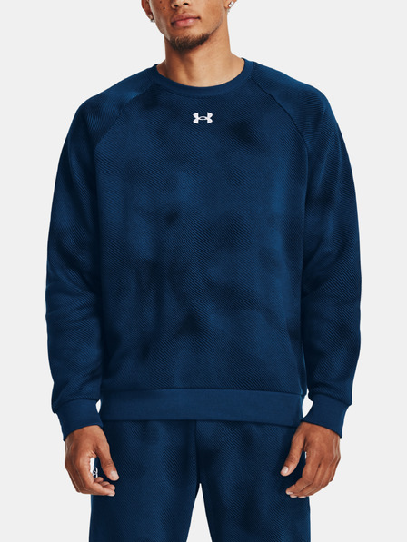 Under Armour Мъжко горнище Under Armour UA Rival Fleece Printed Crew