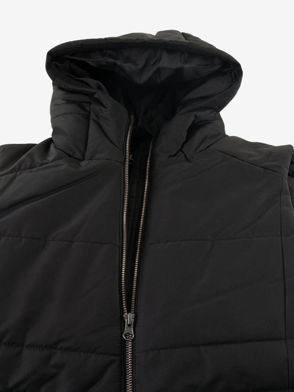 ALPINE PRO Черна дамска ватирана жилетка ALPINE PRO GANHA