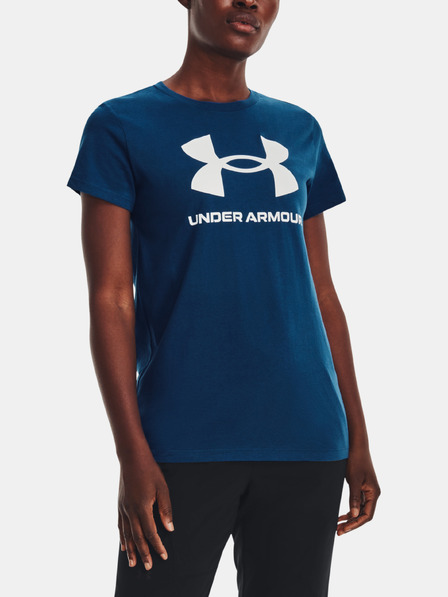 Under Armour Дамска тениска Under Armour UA W SPORTSTYLE LOGO SS